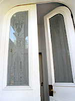 10 Patterson Street #206 - Etched Glass at Entry