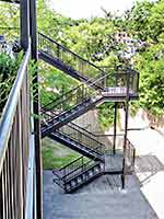 10 Patterson Street #206 - New Rear Staircases