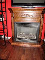 56 Alexander Street - Fireplace in Famly Room