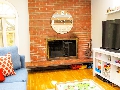 35 Keller Drive - Fireplace in Family Room